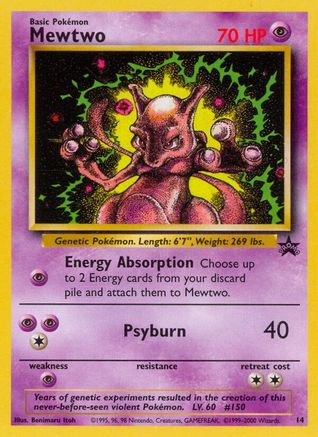 Mewtwo 014/53 WoTC Promo