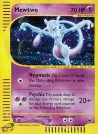 Mewtwo 020/165 - Reverse Holofoil Expedition