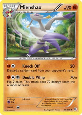 Mienshao 088/149  - Reverse Holofoil Boundaries Crossed