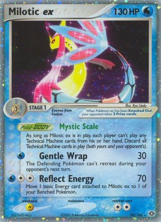 Milotic ex 096/106 - Holofoil Emerald