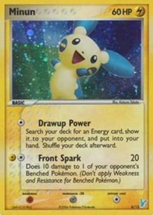 Minun 006/12  - Holofoil EX Trainer Kit 2 Plusle & Minun