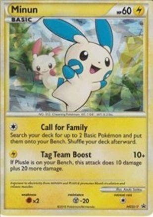 Minun HGSS17  - Holofoil HGSS Promos