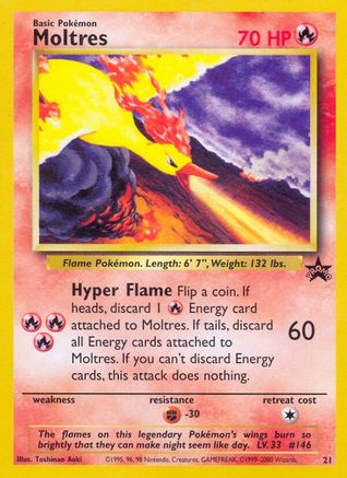 Moltres 021/53 WoTC Promo