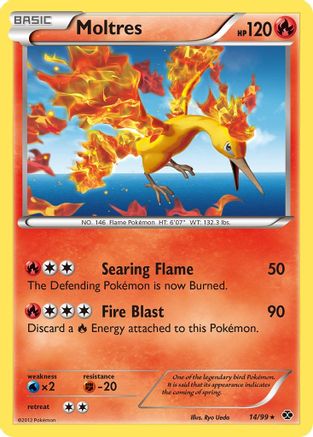 Moltres 014/99  - Holofoil Next Destinies