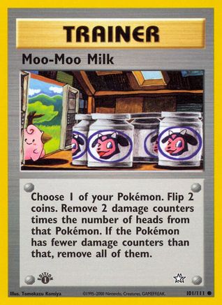 Moo-Moo Milk 101/111 - 1st Edition Neo Genesis