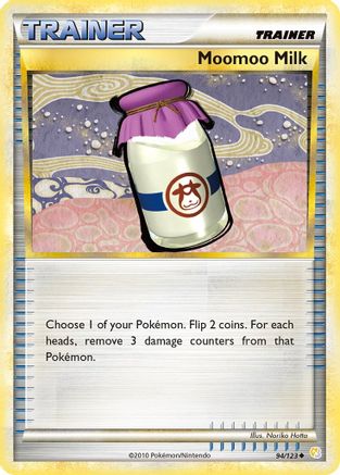 Moomoo Milk 094/123  - Reverse Holofoil HeartGold SoulSilver