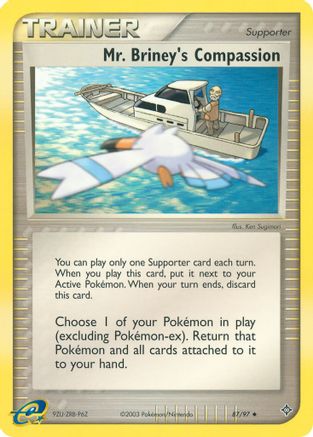 Mr. Briney's Compassion 087/97 - Reverse Holofoil Dragon