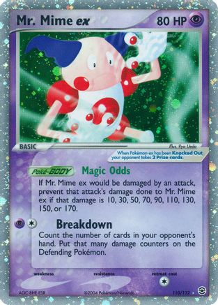 Mr. Mime ex 110/112 - Holofoil FireRed & LeafGreen