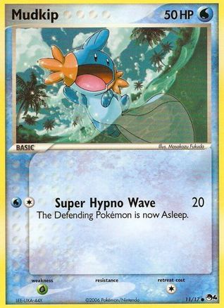 Mudkip 011  - Holofoil POP Series 4