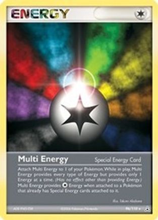 Multi Energy 096/110 - Reverse Holofoil Holon Phantoms