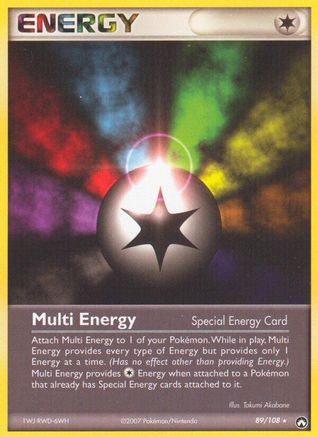 Multi Energy 089/108 - Reverse Holofoil Power Keepers