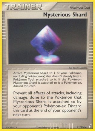 Mysterious Shard 081/100 - Reverse Holofoil Crystal Guardians
