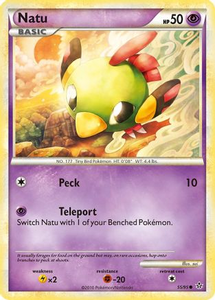 Natu 055/95 - Reverse Holofoil Unleashed