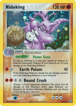 Nidoking 008/112 - Holofoil FireRed & LeafGreen