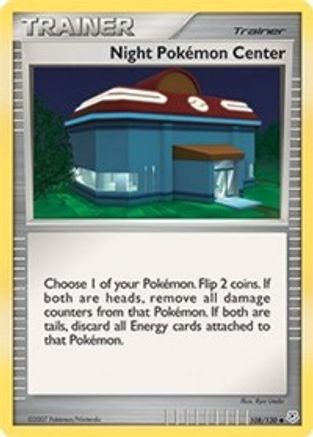 Night Pokemon Center 108/130  - Reverse Holofoil Diamond and Pearl