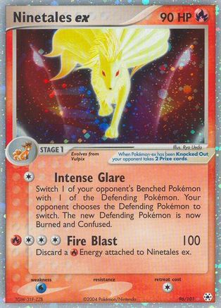 Ninetales ex 096/101 - Holofoil Hidden Legends