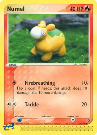 Numel 069/97 - Reverse Holofoil Dragon
