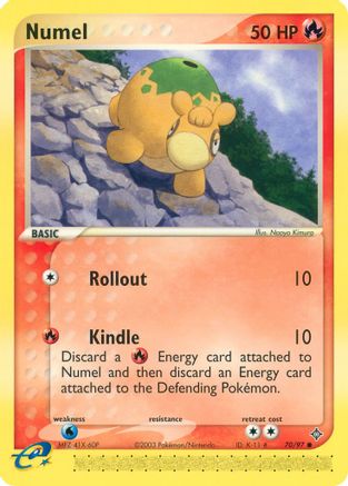 Numel 070/97 - Reverse Holofoil Dragon