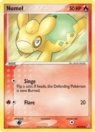 Numel 072/110 - Reverse Holofoil Holon Phantoms
