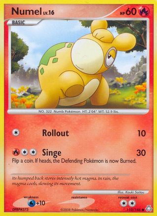 Numel 110/146  - Reverse Holofoil Legends Awakened