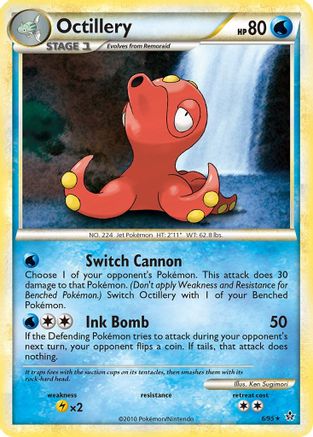 Octillery 006/95  - Reverse Holofoil Unleashed