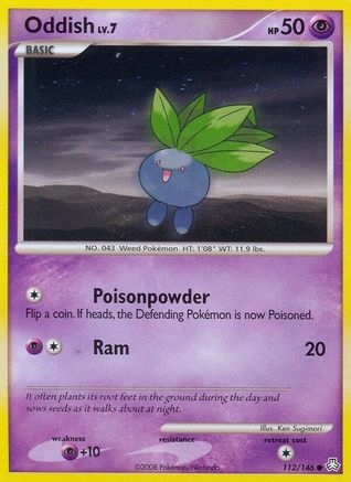 Oddish 112/146  Legends Awakened