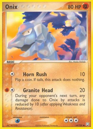 Onix 069/109 - Reverse Holofoil Team Rocket Returns