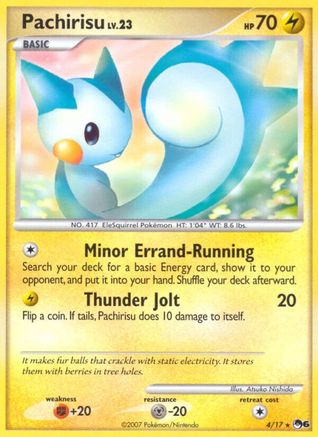 Pachirisu 004/017  POP Series 6