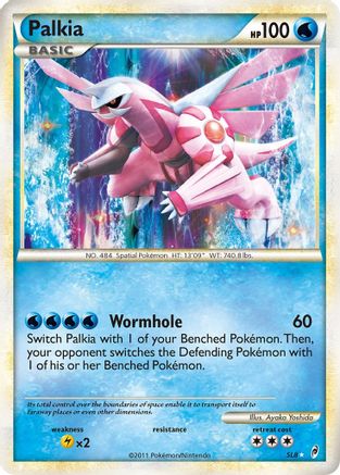 Palkia (Shiny) SL8  - Holofoil Call of Legends