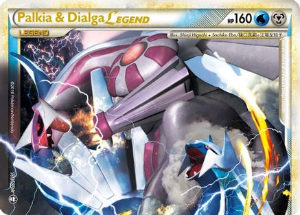 Palkia & Dialga Legend (Top) 101/102  - Holofoil Triumphant
