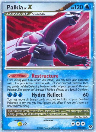 Palkia LV.X 106/106 - Holofoil Great Encounters