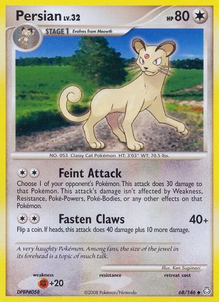 Persian 068/146  - Reverse Holofoil Legends Awakened