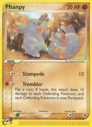 Phanpy 062/109 - Reverse Holofoil Ruby and Sapphire
