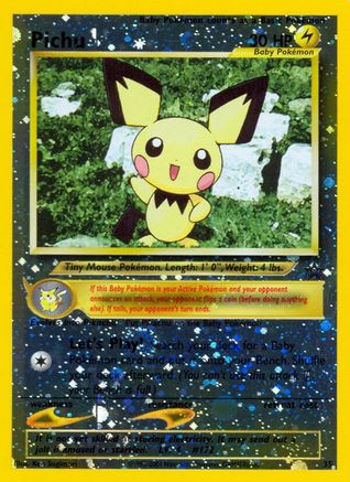Pichu 035/53 - Reverse Holofoil WoTC Promo