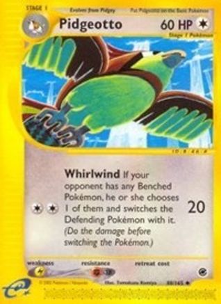 Pidgeotto 088/165 - Reverse Holofoil Expedition