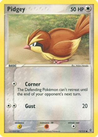 Pidgey 073/112 - Reverse Holofoil FireRed & LeafGreen