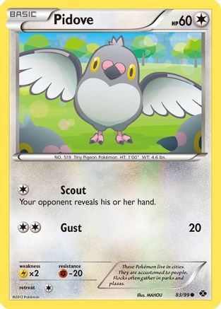 Pidove 083/99  - Reverse Holofoil Next Destinies
