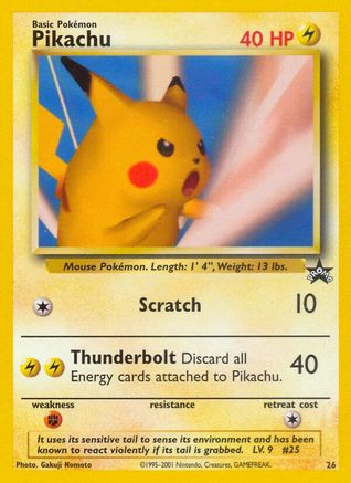 Pikachu (SNAP Promo) 026/53 WoTC Promo