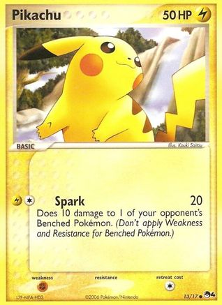 Pikachu 013/017  POP Series 4