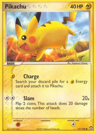 Pikachu 057/108/108 - Power Keepers