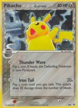 Pikachu (Delta Species) (Delta Species) - 035  035/40  Nintendo Promos