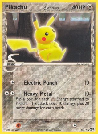 Pikachu (Delta Species) 013/017  POP Series 5