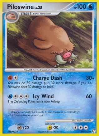 Piloswine 069/146  - Reverse Holofoil Legends Awakened