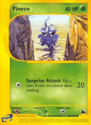 Pineco 085/144 - Reverse Holofoil Skyridge