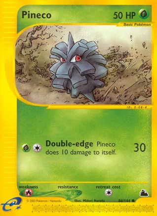 Pineco 086/144 - Reverse Holofoil Skyridge