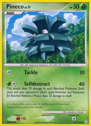 Pineco 113/146  Legends Awakened