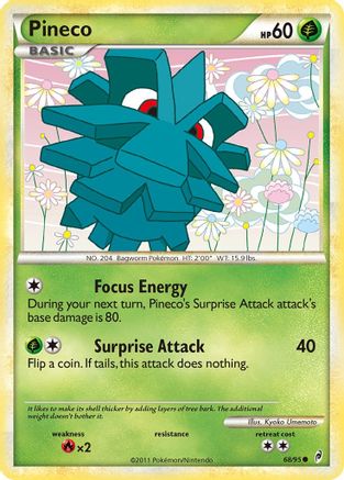 Pineco 068/95  - Reverse Holofoil Call of Legends