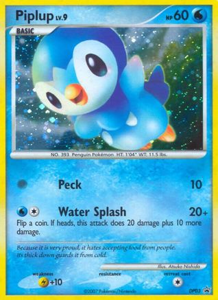 Piplup DP03  - Holofoil Diamond and Pearl Promos