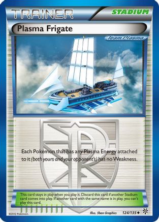 Plasma Frigate (Team Plasma) 124/135  - Reverse Holofoil Plasma Storm