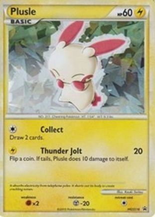 Plusle HGSS16  - Holofoil HGSS Promos